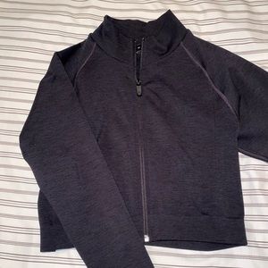 Alphalete cropped zip up
